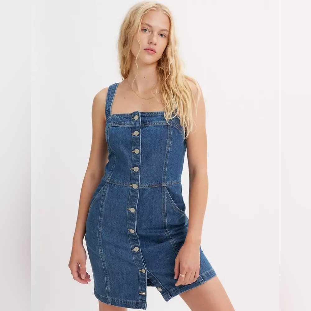 NWOT Levi [S] Drea Dress - Picture 4 of 11